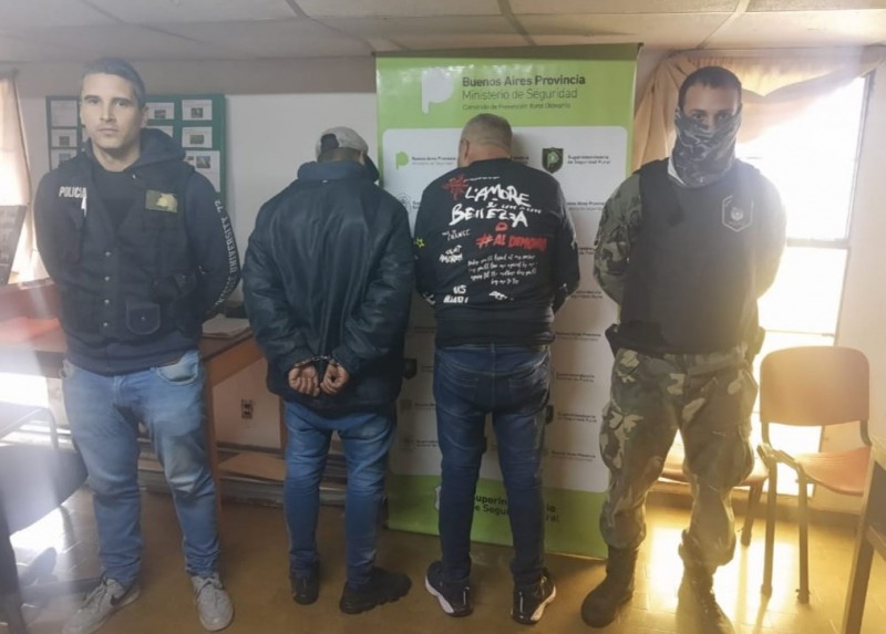 Dos olavarrienses condenados por un robo en un campo de Azul